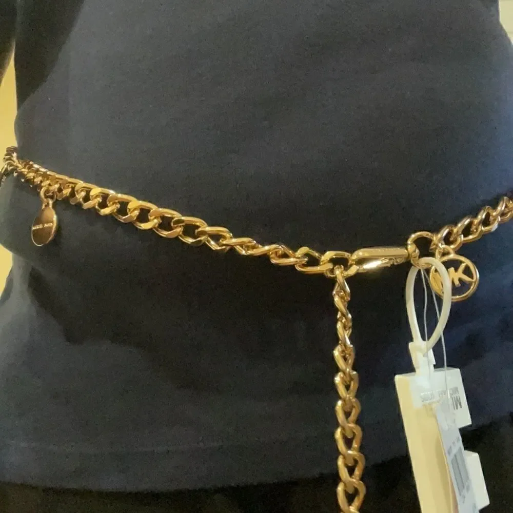 Michael Kors Chain Logo Belt